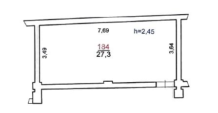 Приміщення  від 17 м². Оренда приміщення в ТЦ MAC WAY 20км до кордону