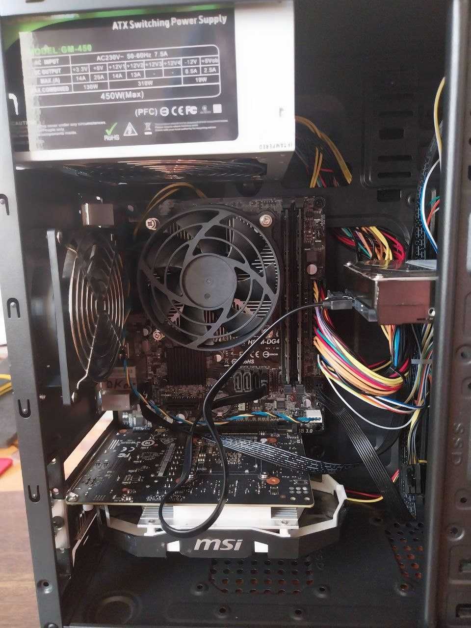 Компютер i5 4460, gtx 1050