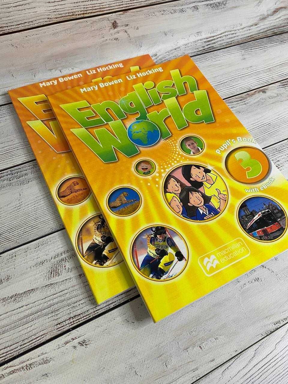 English World: 1,2,3,4,5,6,7) КНИГА + ЗОШИТ+АУДІО