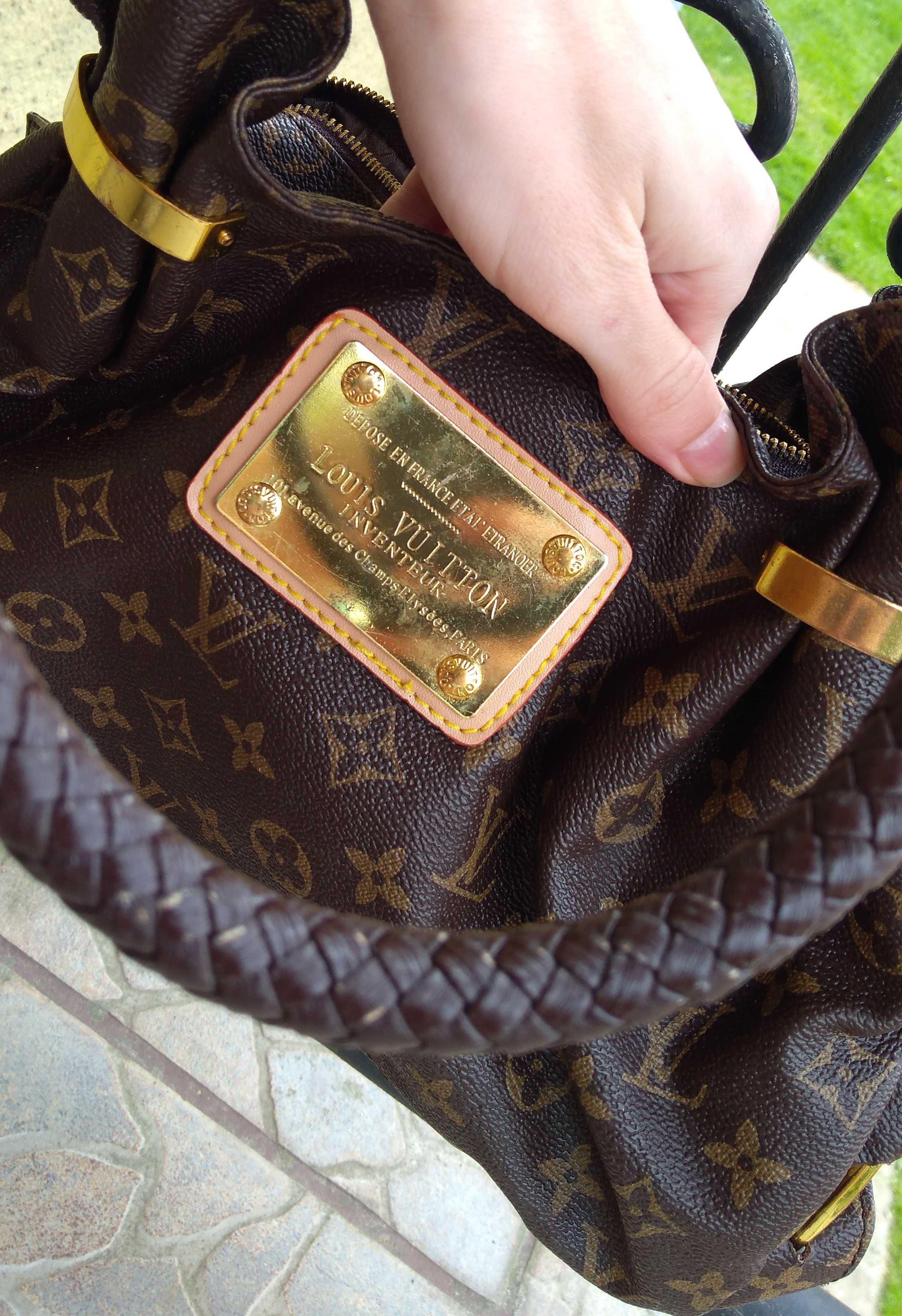 Torebka Louis Vuitton do ręki złoto kolekcjonerska butik vintage moda