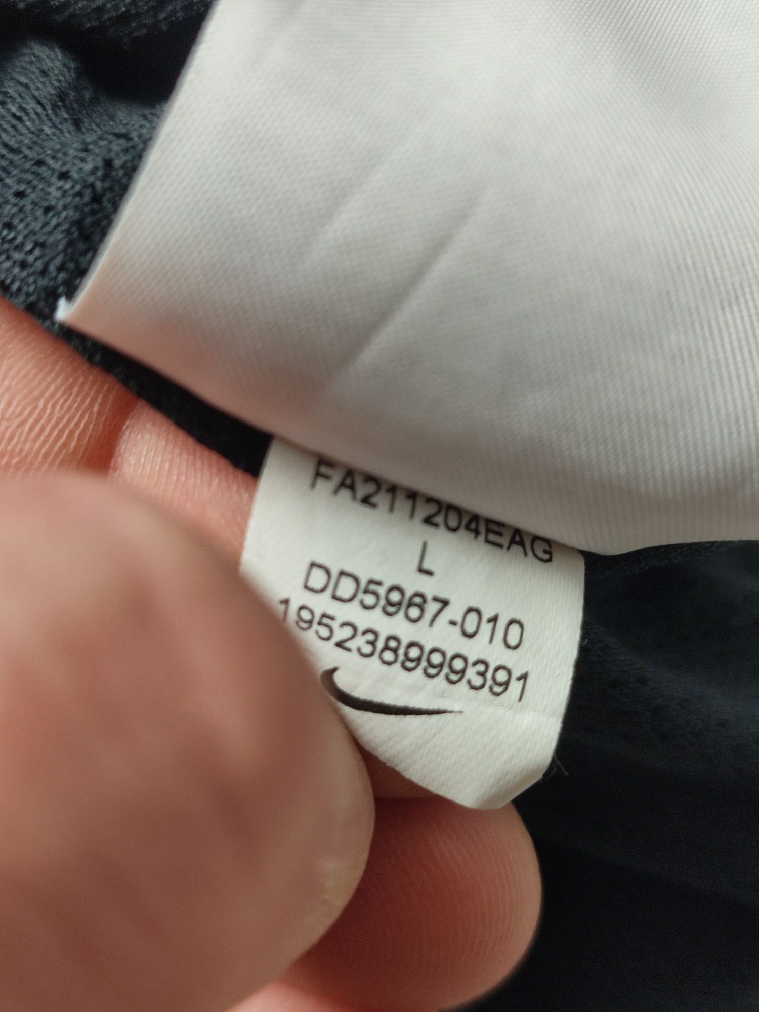Куртка ветровка Nike Big Swoosh EUR L (р.48) бу ориг мужская нейлон