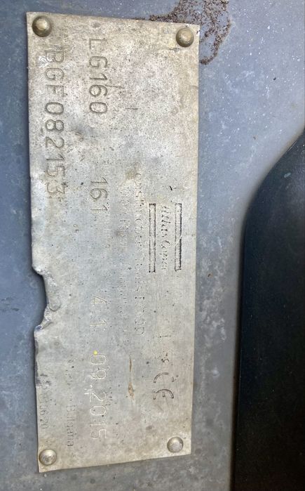 Zageszczarka Atlas Copco 160kg silnik Honda