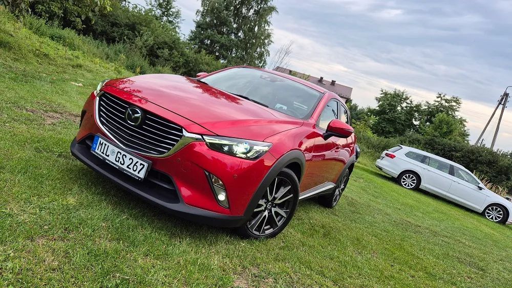 Mazda CX-3 2L-150Km-Ful Led-Blis-Head Up-Skóra-Navi-Kamera Webasto MAX 4X4