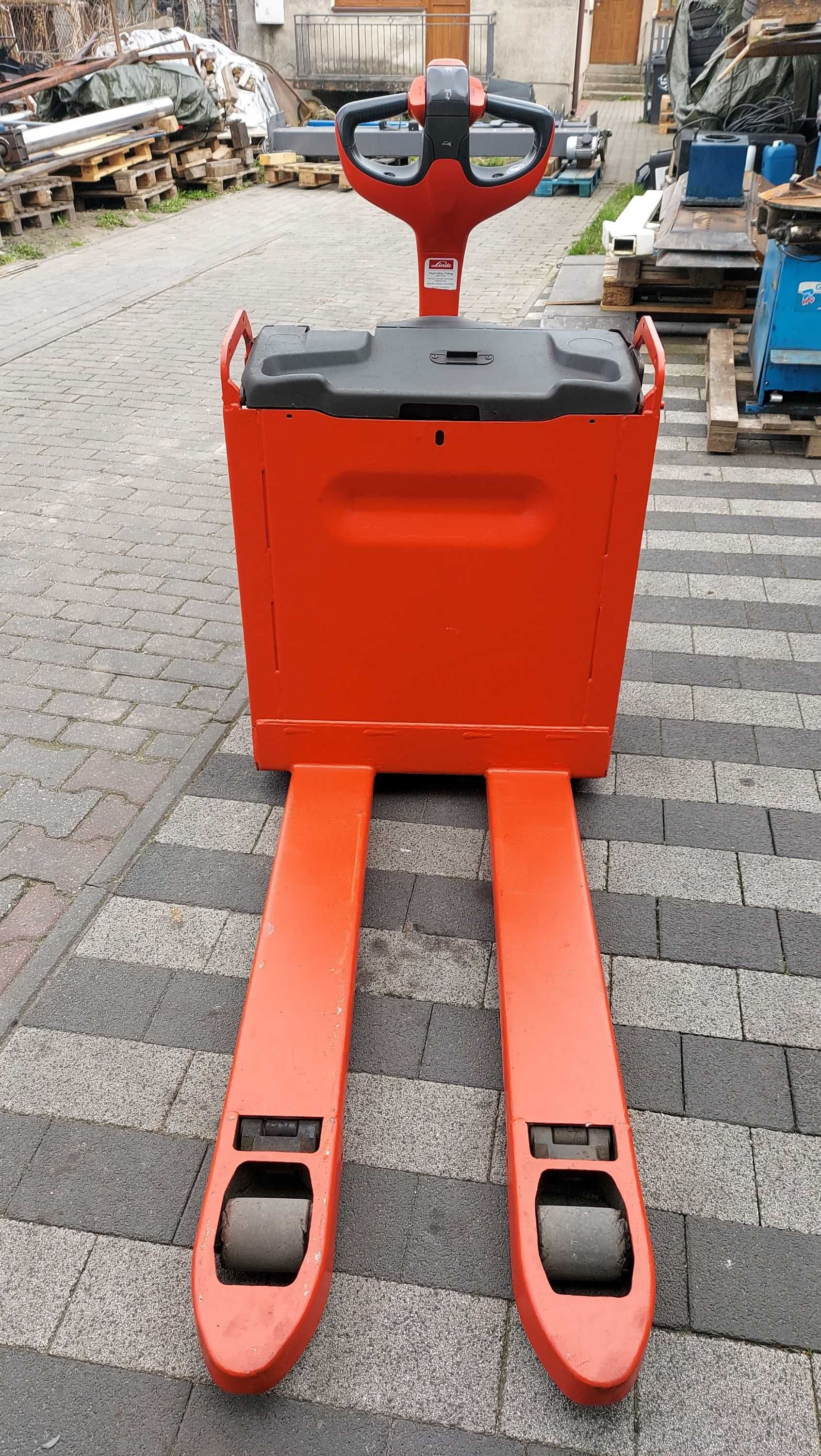 Wózek paleciak elektryczny Linde T 16