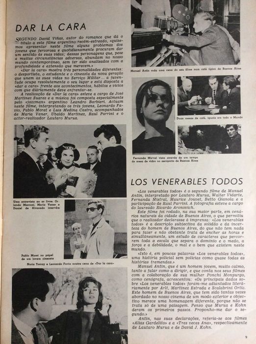 Filme, Revista Mensal de Cinema, Julho de 1963.
