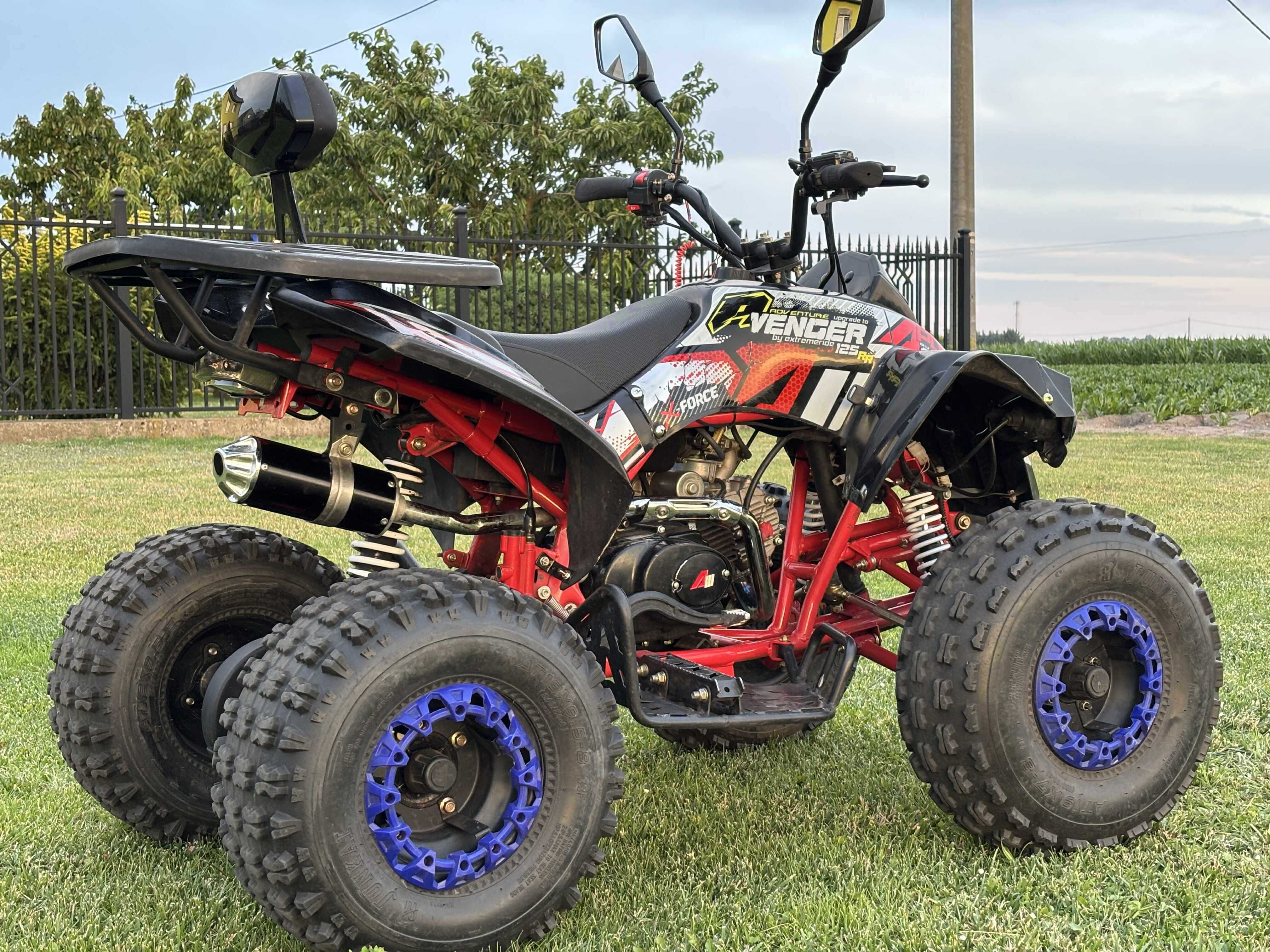 Quad 125CC Apollo Avenger 8'' 3+1