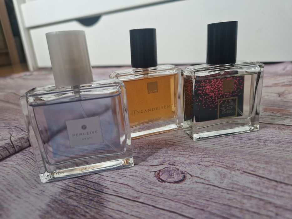 Wody perfumowane avon 3x