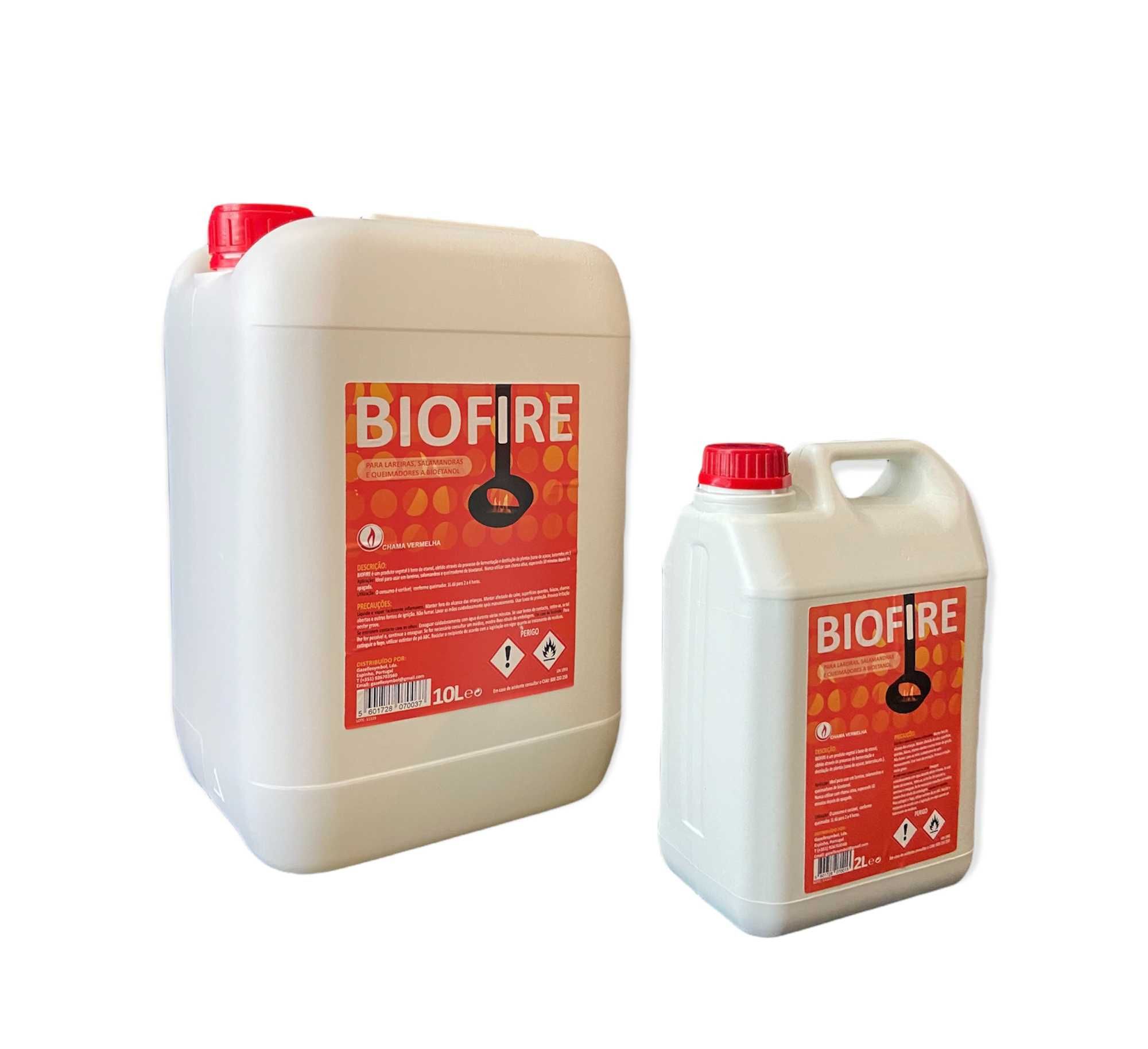 Bioetanol  para lareiras - Biofire - 10 Litros