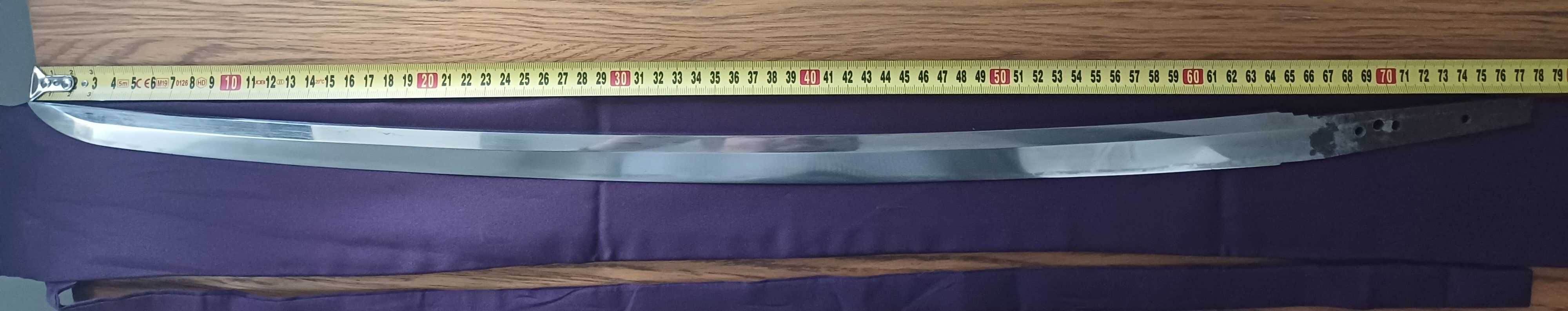 Prawdziwa Katana Japońska oprawa 98 shin guntō [Miecz KOTO] dł. 77,5 c