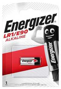 Батарейка Energizer Alkaline LR1/E90 (810, 910A,MN9100) 1.5V, бл. 1 шт