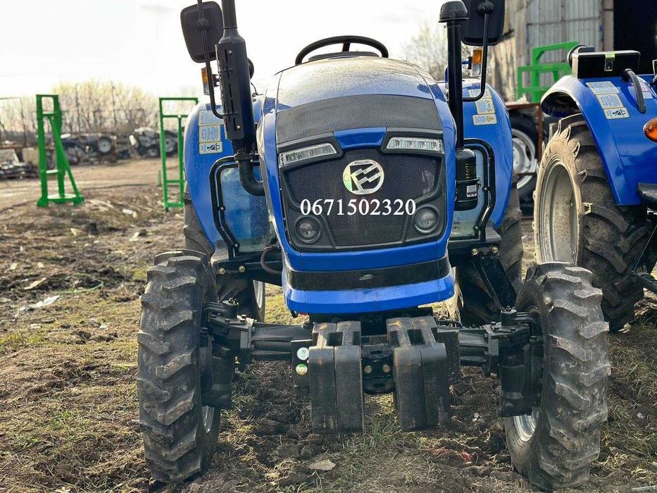 Трактор Dongfeng DF 244 DHX Шини: 6.5-16/11.2-24 Передній міст ведучий