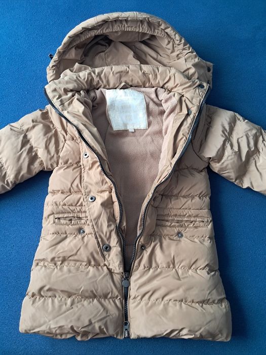 Kurtka zimowa dla dziewczynki rozmiar 122