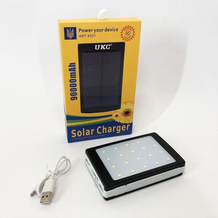Мощный Павербанк 90000mAh повербанк УМБ с фонариком