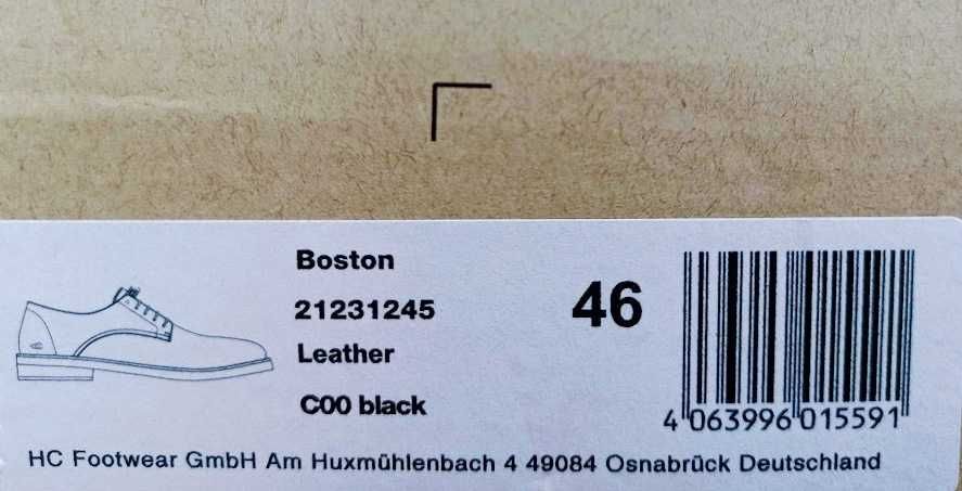 Чоловічі класичні туфлі CAMEL ACTIVE Boston Німеччина оригінал