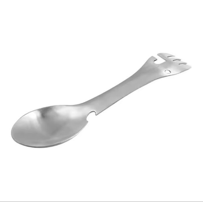 Ложка, віделка, відкривашка портативний туристичний столовий засіб