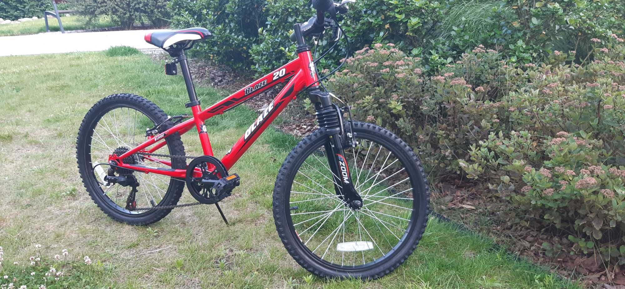Rower dziecięcy, dla chłopca, BLAZE, koła 20"