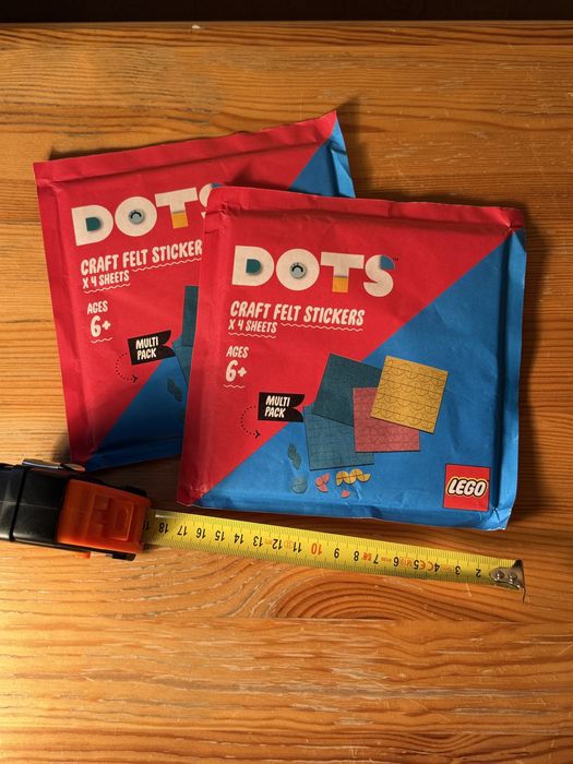 Naklejki LEGO DOTS – 2 opakowania