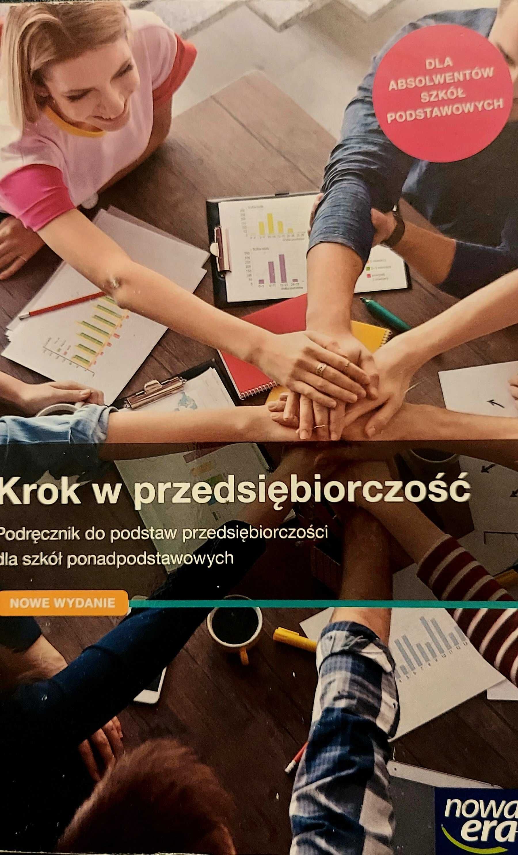 Krok w przedsiębiorczość - podręcznik dla szkół ponadpodstawowych