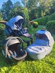 Wózek Bebetto Luca 2w1 plus fotelik Cybex Gold