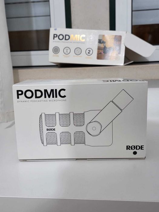 Microfone Rode PodMic (2 un)