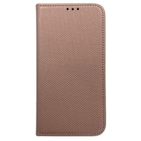 Etui Smart Magnet Book Iphone 14 Pro Max 6.7" Różowo Złoty/Rose Gold