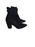Botki skarpetowe skarpety Steve Madden zamszowe skórzane skóra
