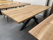 Stół LOFT Industrial lity dąb dębowy