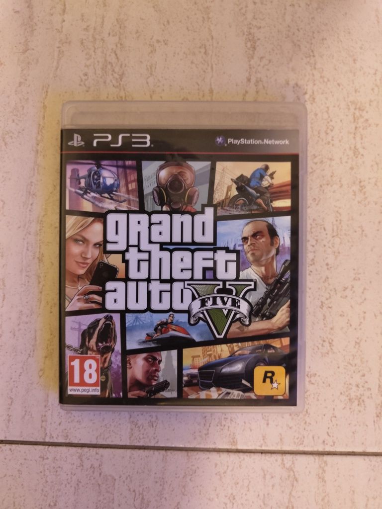 GTA 5 para PS3 em pleno funcionamento