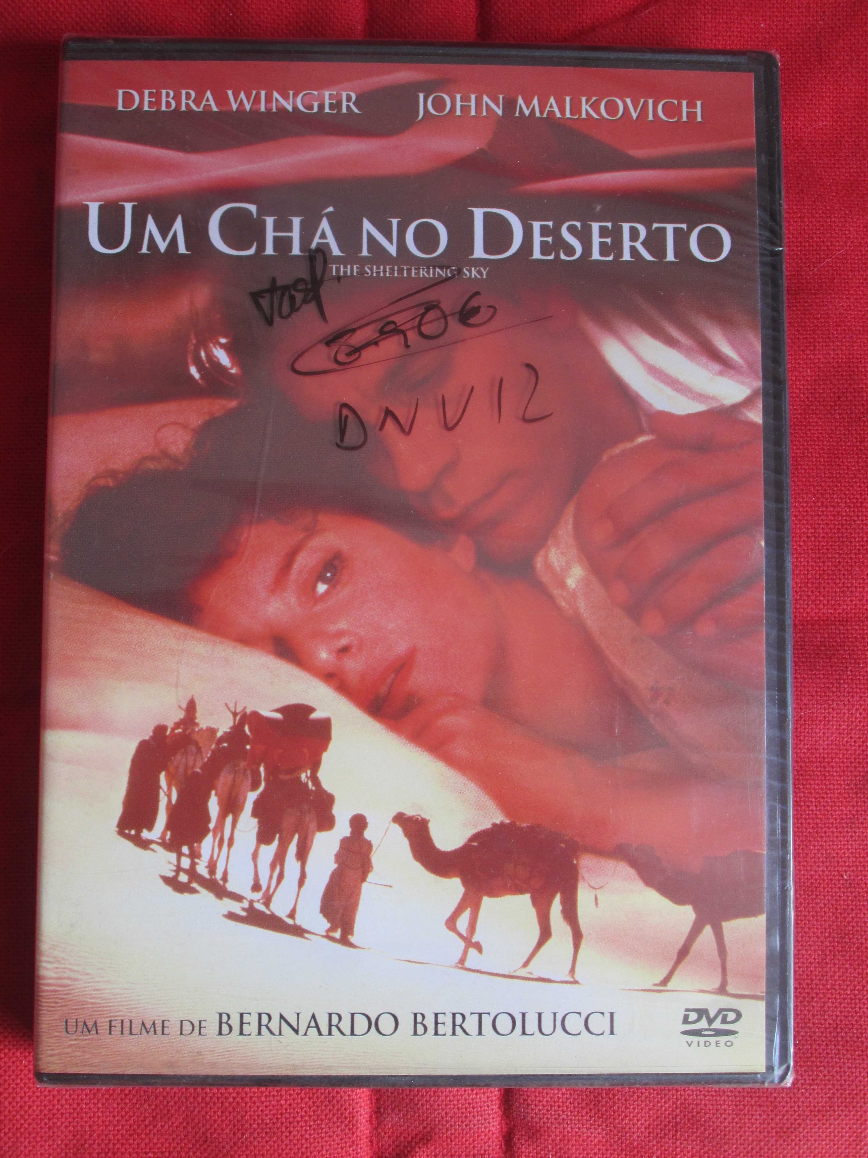 DVD Um Chá no Deserto, Bernardo Bertolucci, J. Malkovich, Debra Winger