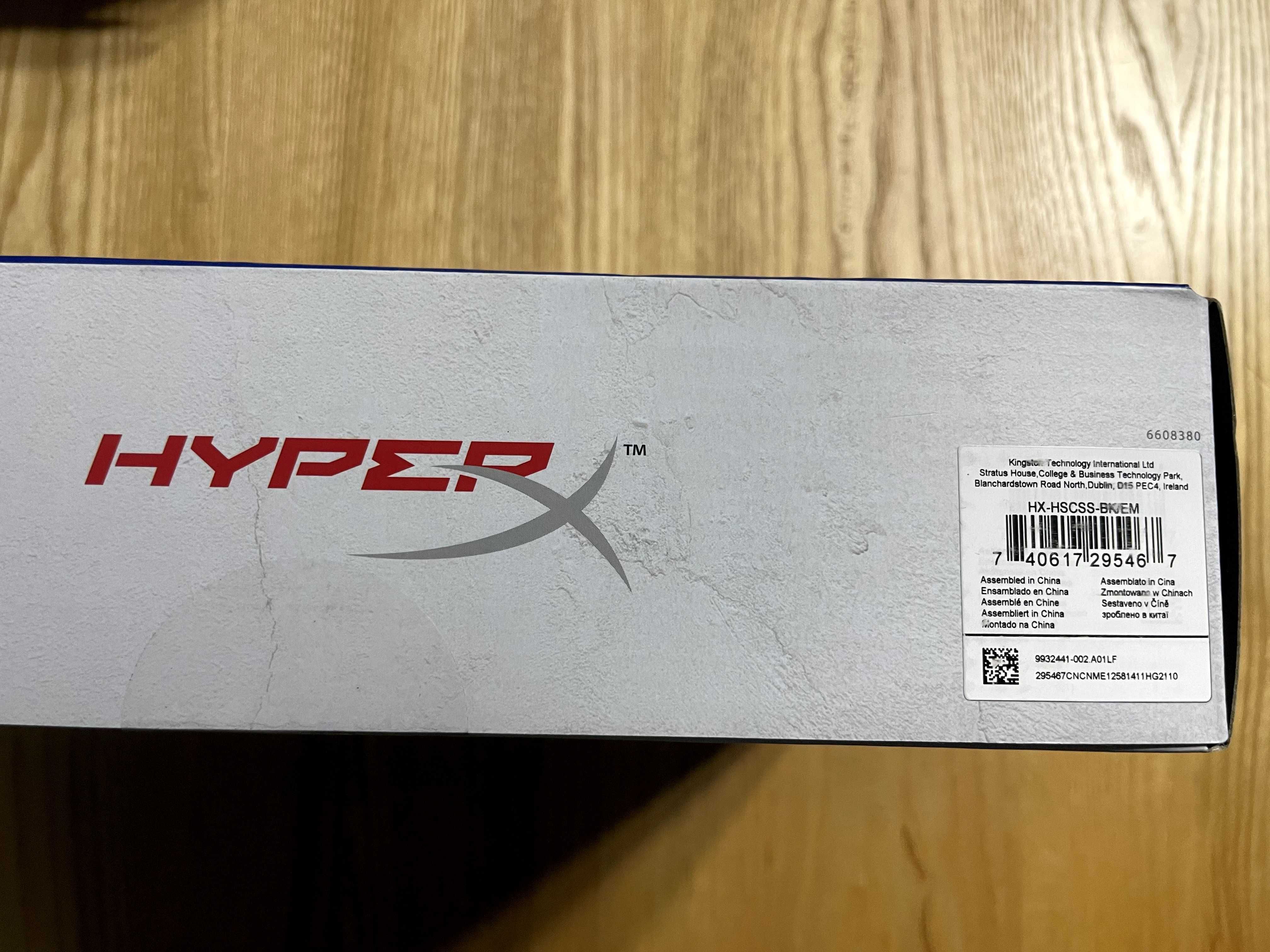 Нові навушники з мікрофоном HyperX Cloud Stinger for PS4 (HX-HSCSS-BK)