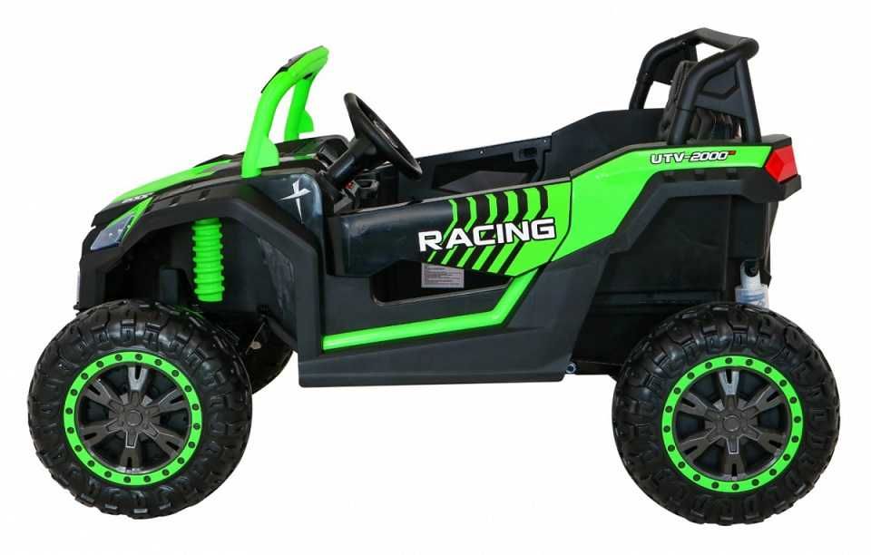 Buggy ATV 24V/14Ah Racing Dwuosobowy 4x4 A032 Zielony