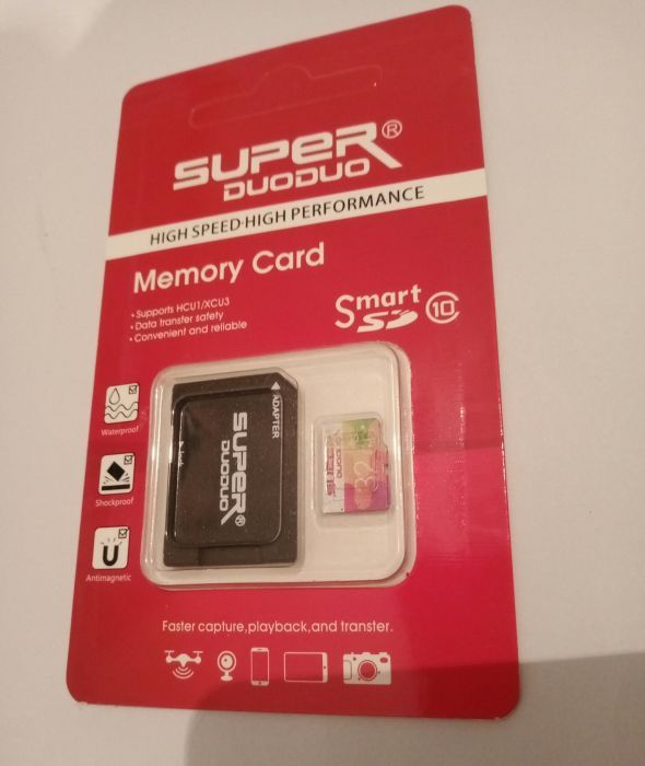 Карта памяти 32, 64, 128 Гб флешка память Micro SD kard 10 клас