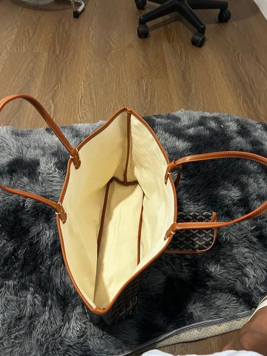 Bolsa goyard castanho
