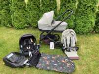 Wózek 4w1 Cybex Balios S gondola + spacerówka + MaxiCosi nosidło +baza