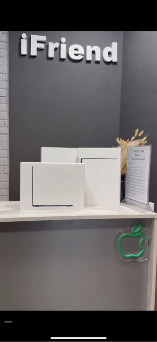 New macbook AIR 13’ M4 16/256gb Midnight + 1 рік гарантія