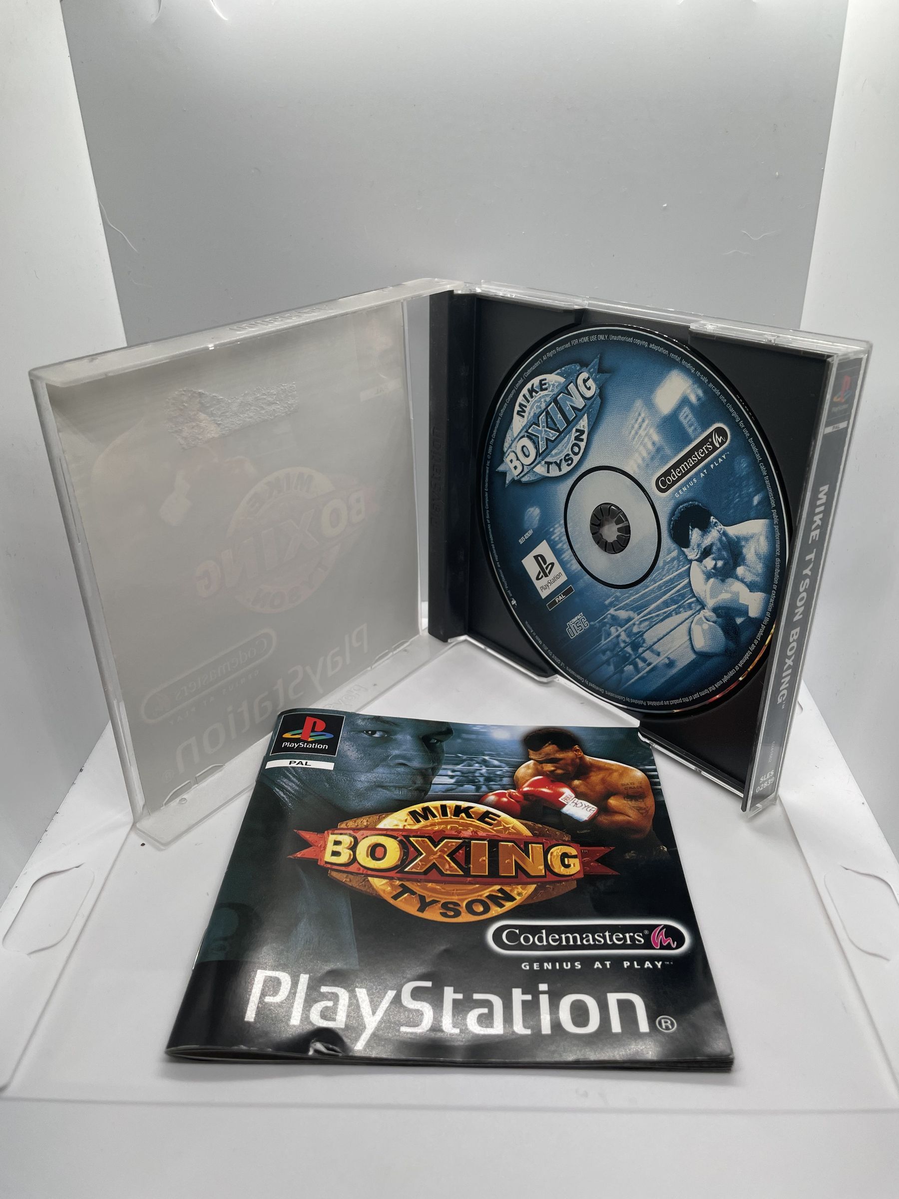 Mike Tyson Boxing PS1 PSX