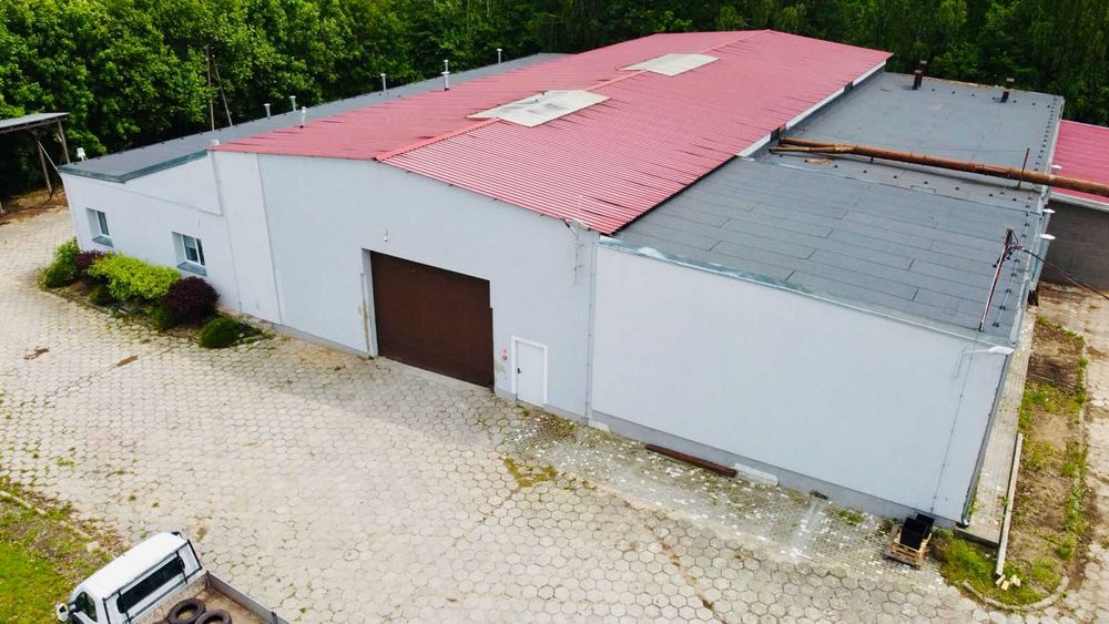 Hala magazynowo-produkcyjna z biurem  do wynajęcia