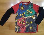 #04X2-T-shirt dziecięcy z długim rękawem LEGO NINJAGO, rozmiar 158