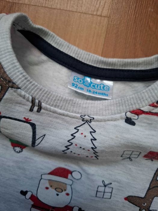 Bluza świąteczna mikołaj 92