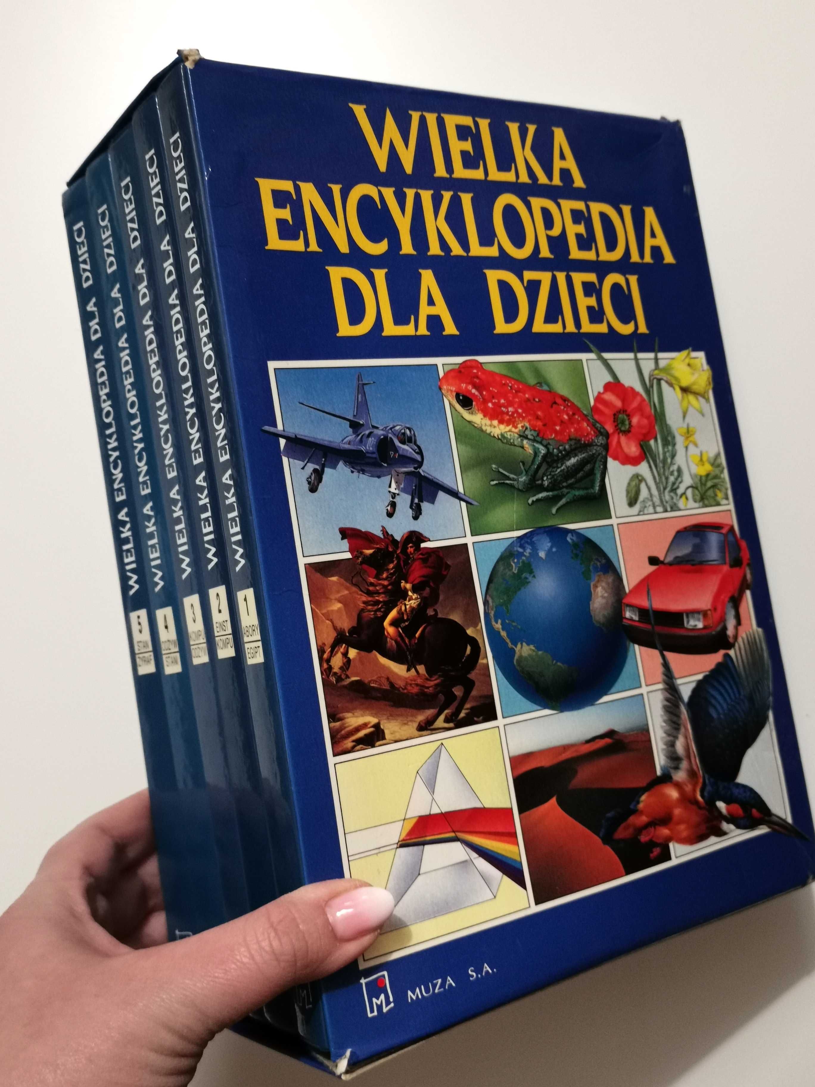 Wielka Encyklopedia dla dzieci, 5 części