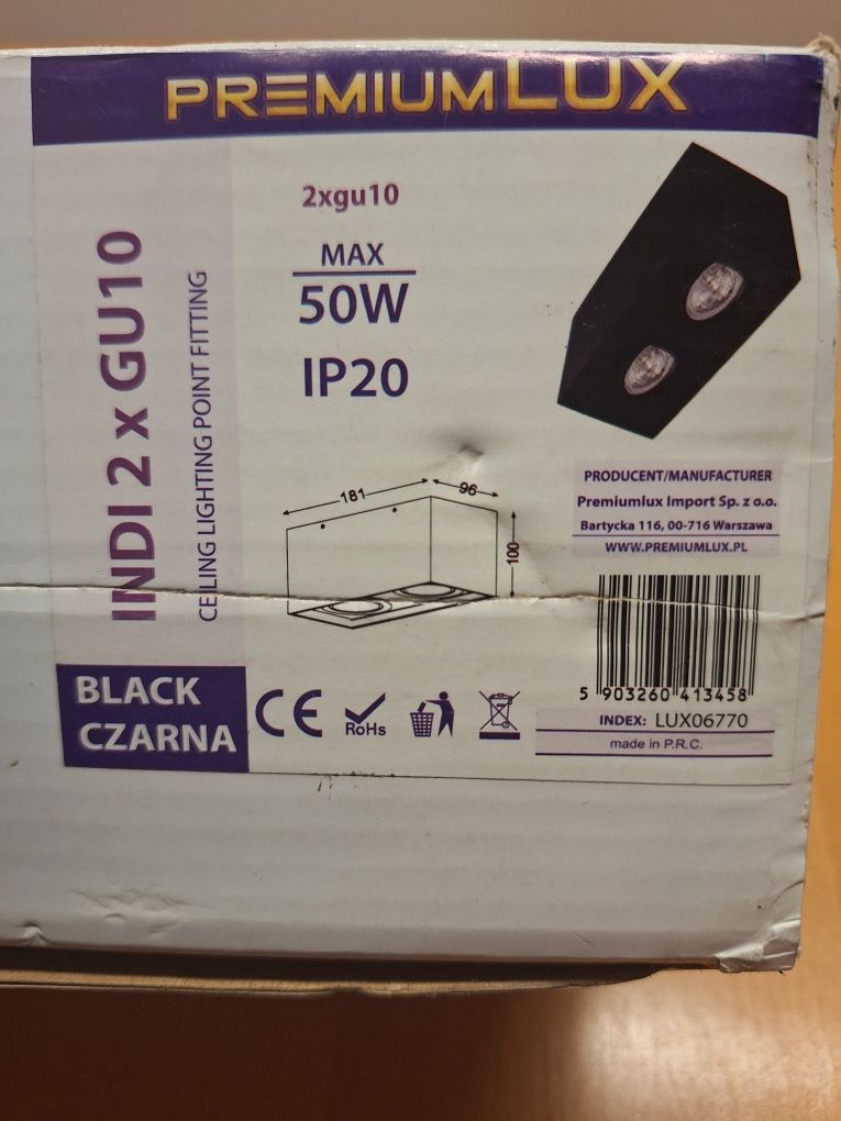 Lampa sufitowa/ oprawa natynkowa/