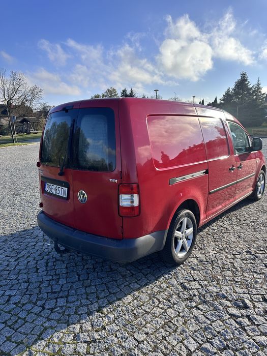 VW Caddy Maxi Furgon 2.0 TDI – Klima, Długi, Stan Bardzo Dobry!