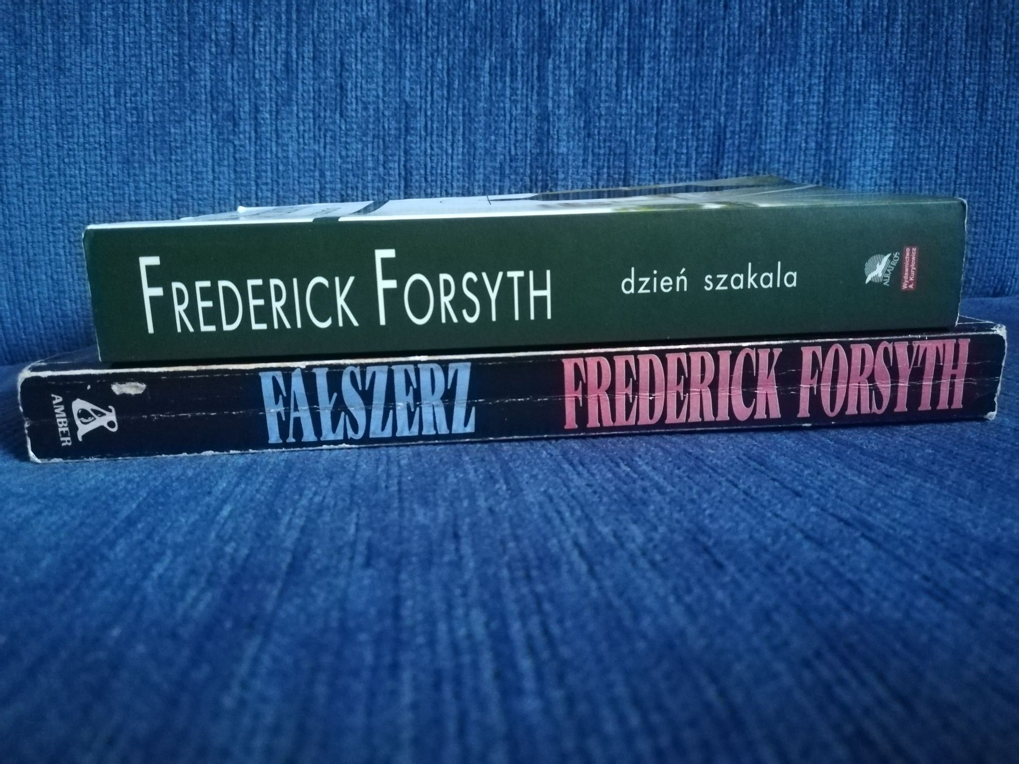 Zestaw dwóch książek Fałszerz Dzień szakala
