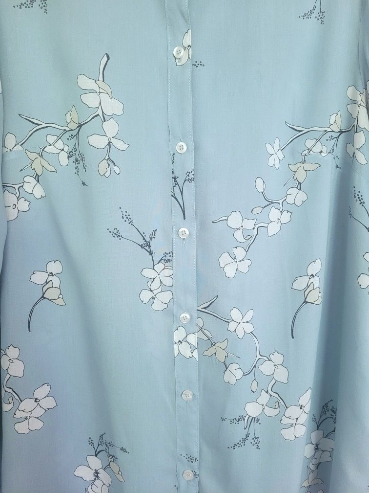 Сорочка/блуза з квітковим принтом