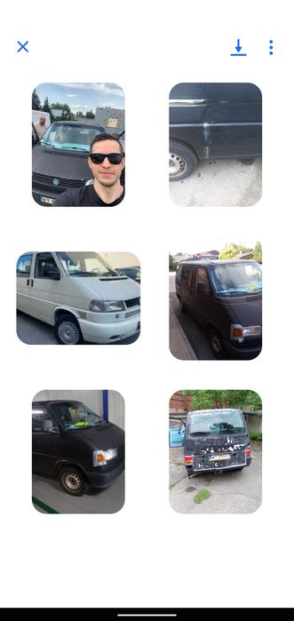hak panorama Vw t4 Caravella lpg doinwestowana duzy remont 8 osob