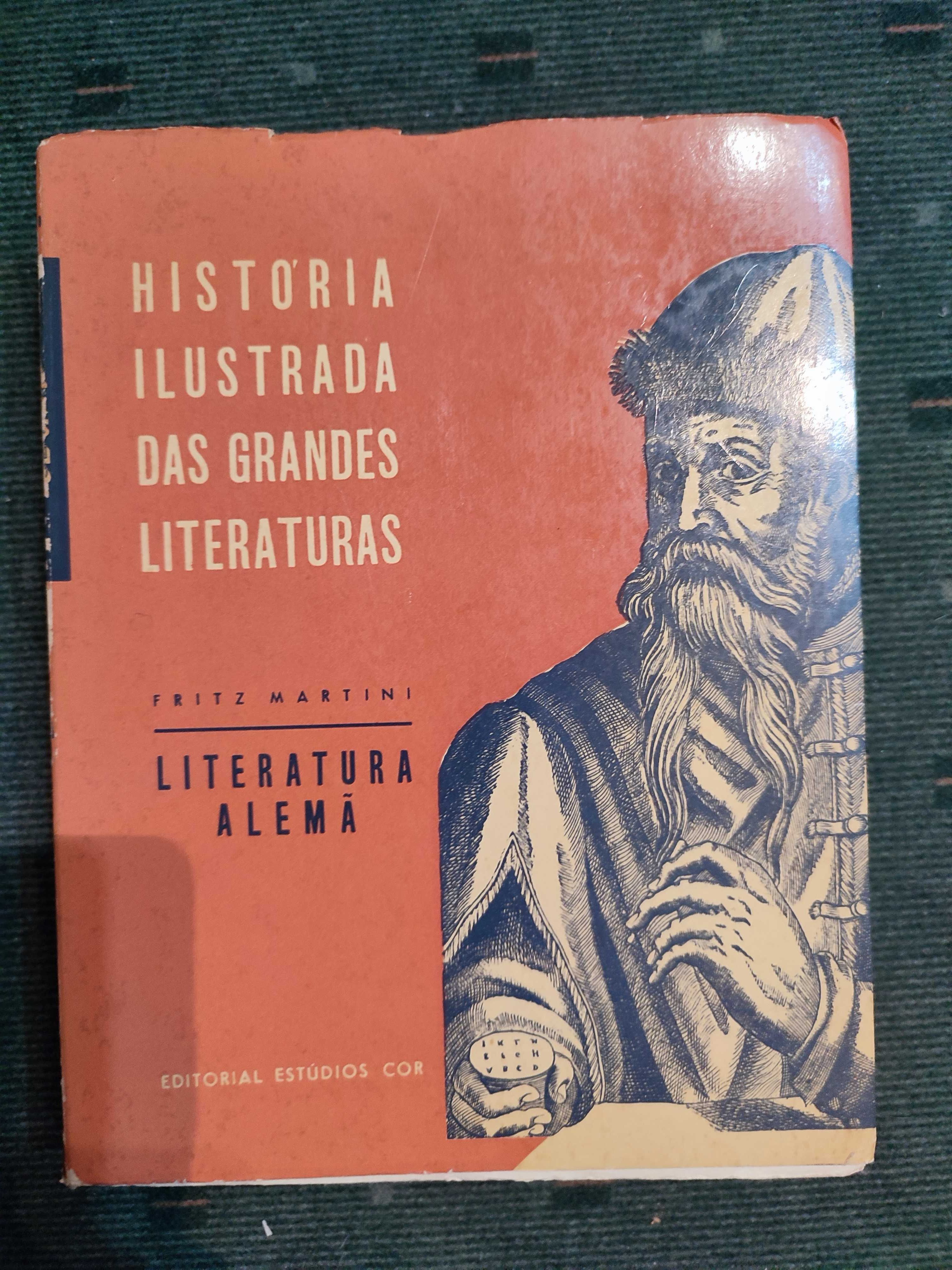 História Ilustrada das Grandes Literaturas - Literatura Alemã