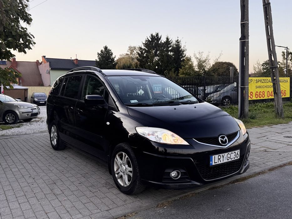 Mazda 5 1.8 BEN/LPG 2009r. Lift - SuperStan! - RATY - Dostawa pod DOM