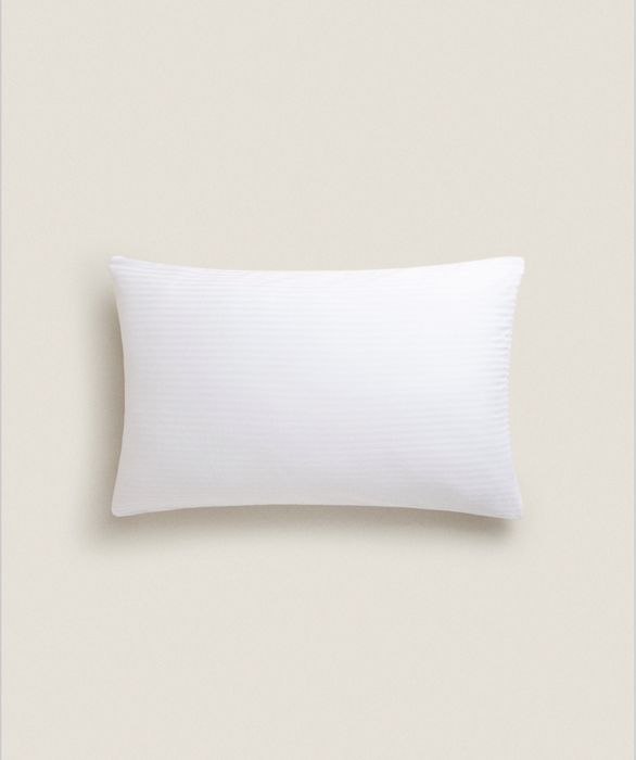 Protetor De Almofada Algodão Riscas Zara Home NOVO