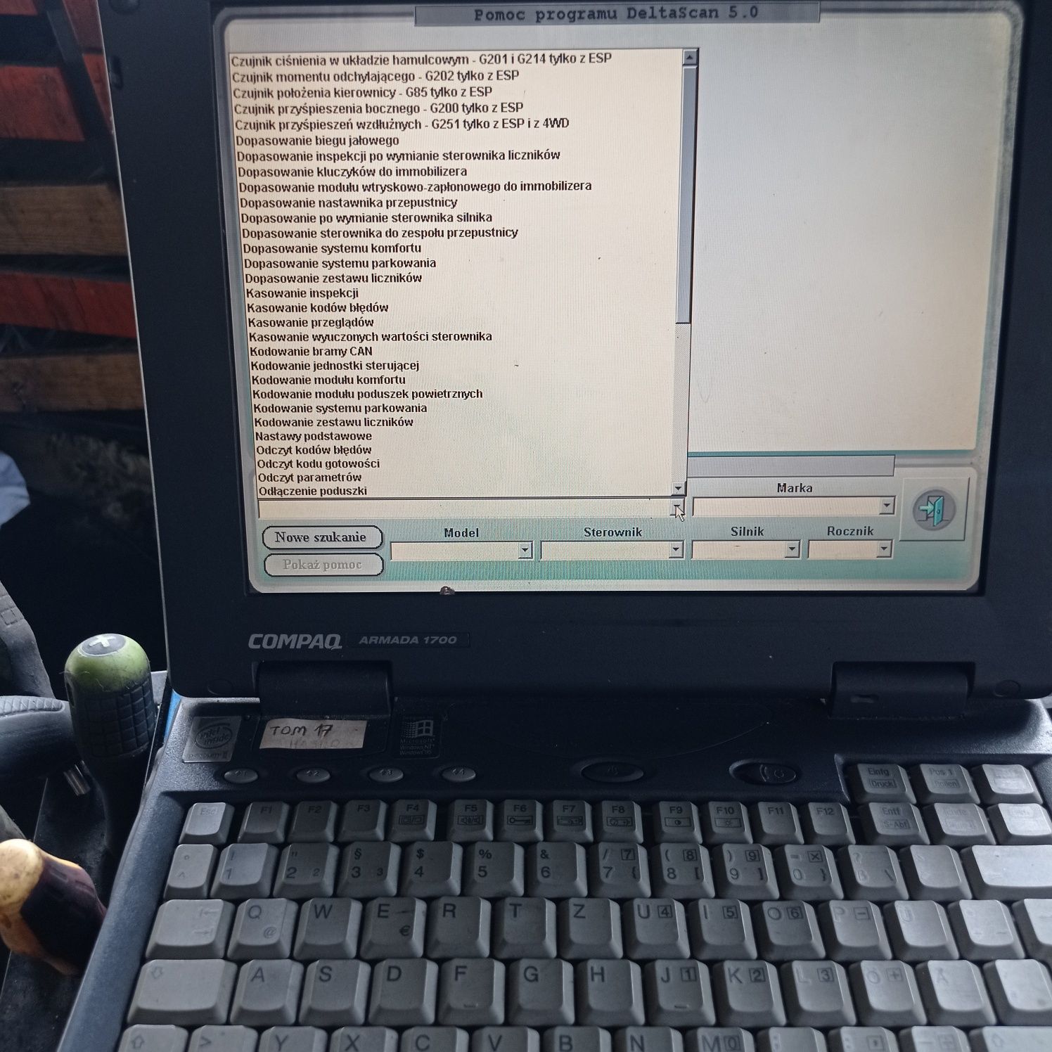 program diagnostyczny Delta skan oryginalny