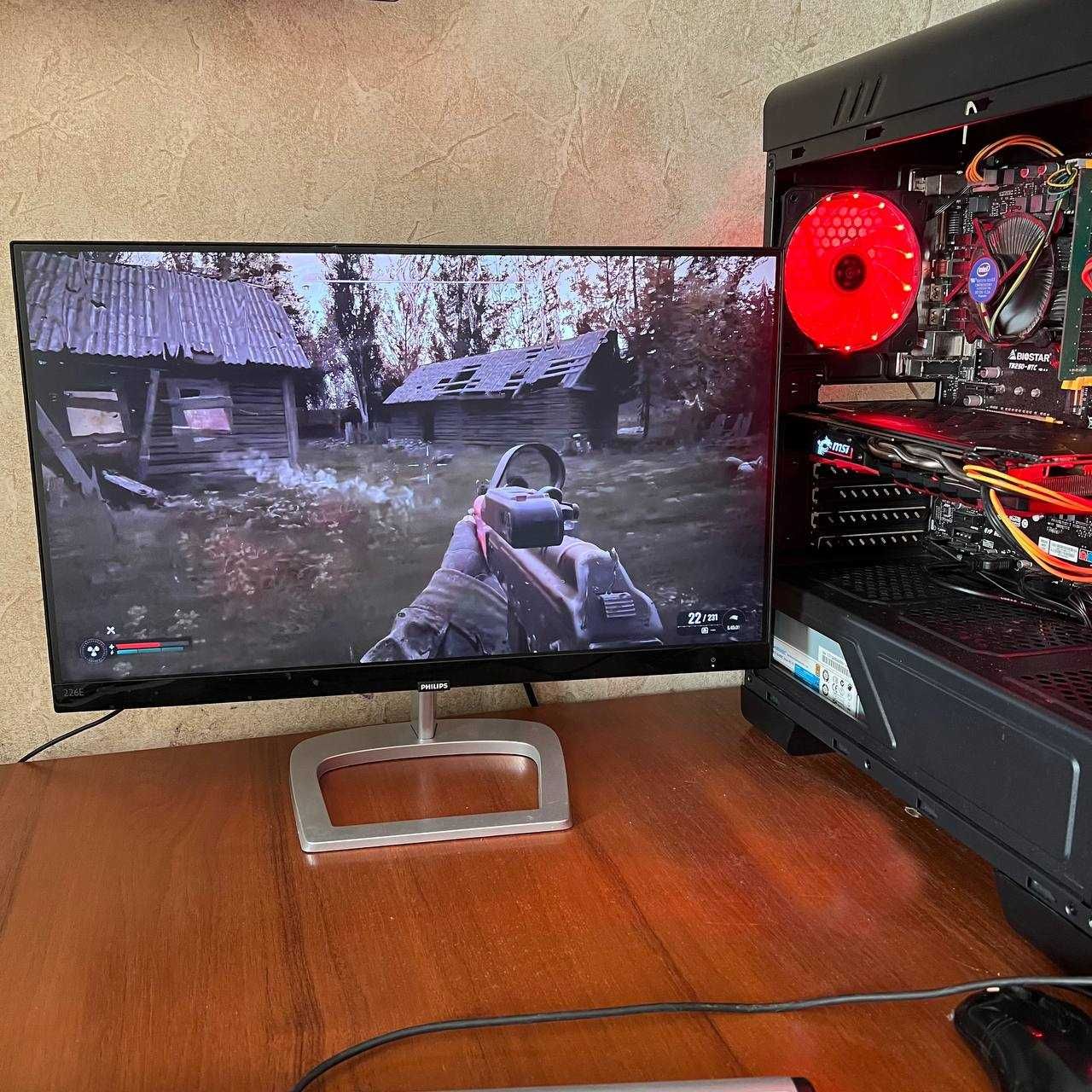 Ігровий ПК GTX 1070 TI 8GB Стаціонарний компютер 8 ядер Системний блок